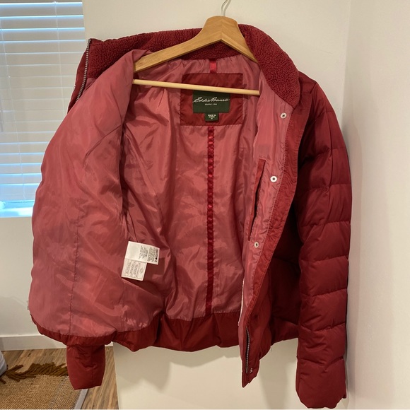 Eddie Bauer Premium Goose Down Jacket Size Medium - Picture 5 of 8